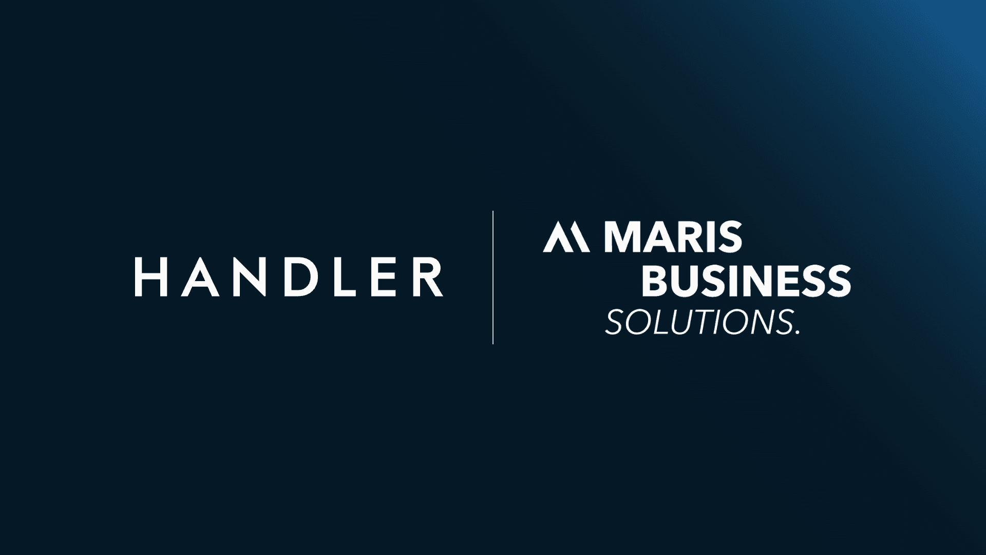 Logos von Handler und Maris Business Solutions